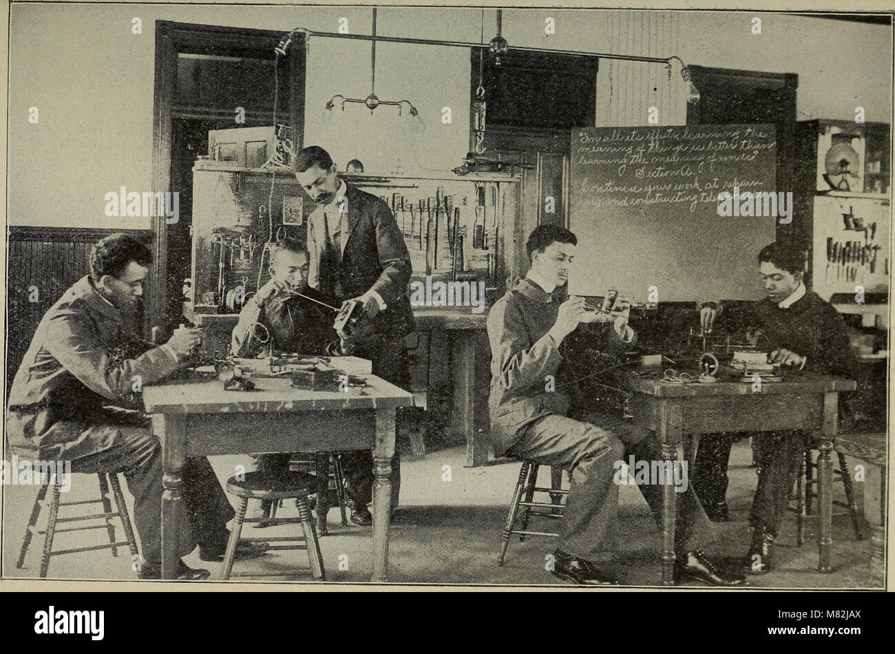 Katalog der Hampton Normal und Institut für Landwirtschaft, in Hampton, Virginia, für das akademische Jahr (1896) (14590998077) Stockfoto