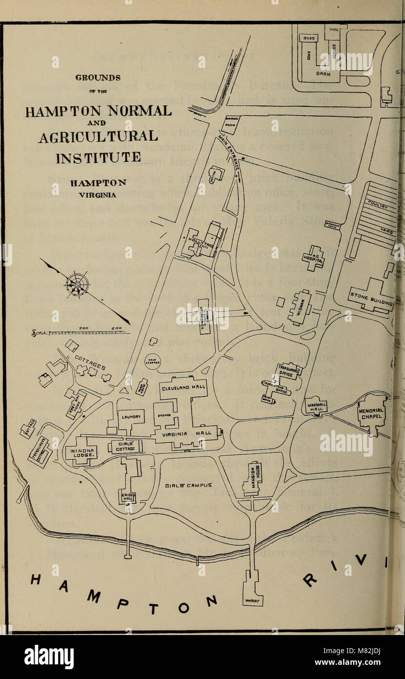Katalog der Hampton Normal und Institut für Landwirtschaft, in Hampton, Virginia, für das akademische Jahr (1910) (14799452363) Stockfoto