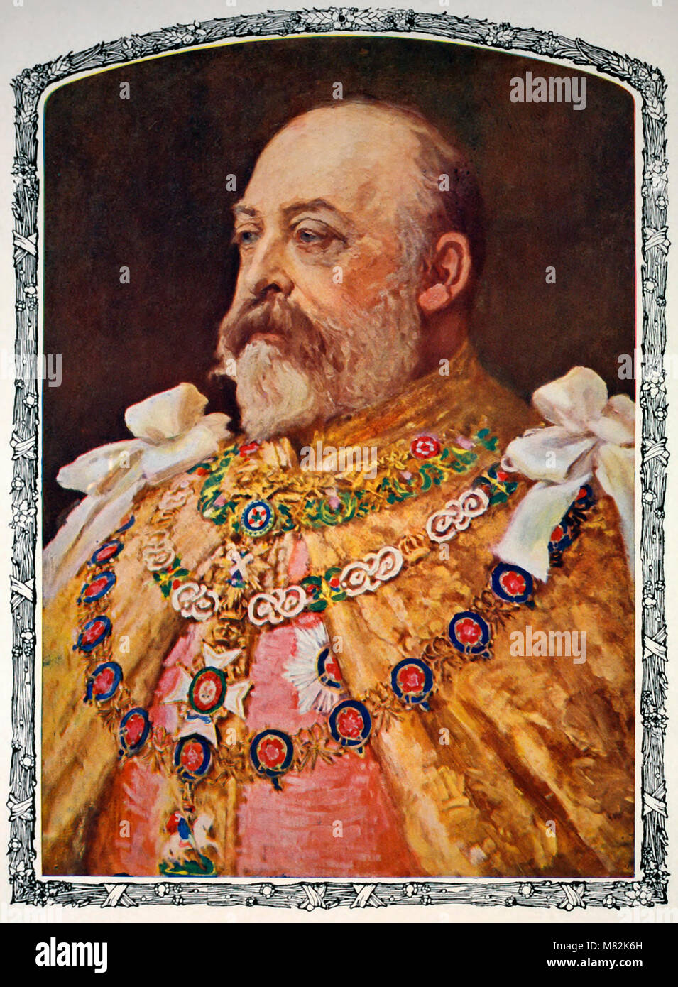 Seine Majestät König Edward VII. Stockfoto