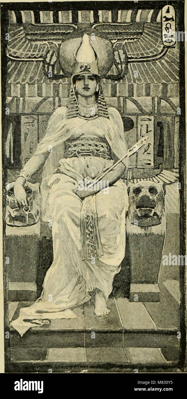 Cleopatra, die eine Berücksichtigung der Fallen und die Rache des Harmachis, die königliche Ägyptische, wie durch seine eigene Hand (1894) (14596874170) Stockfoto