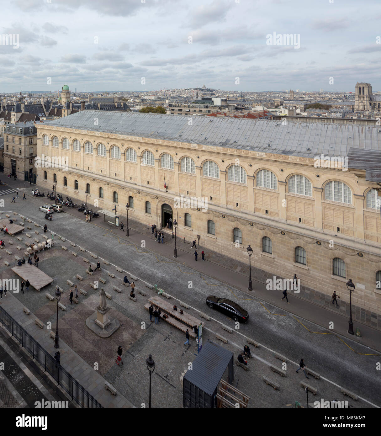 Sainte-Geneviève Bibliothek (Bibliothèque), Paris, Frankreich Stockfoto