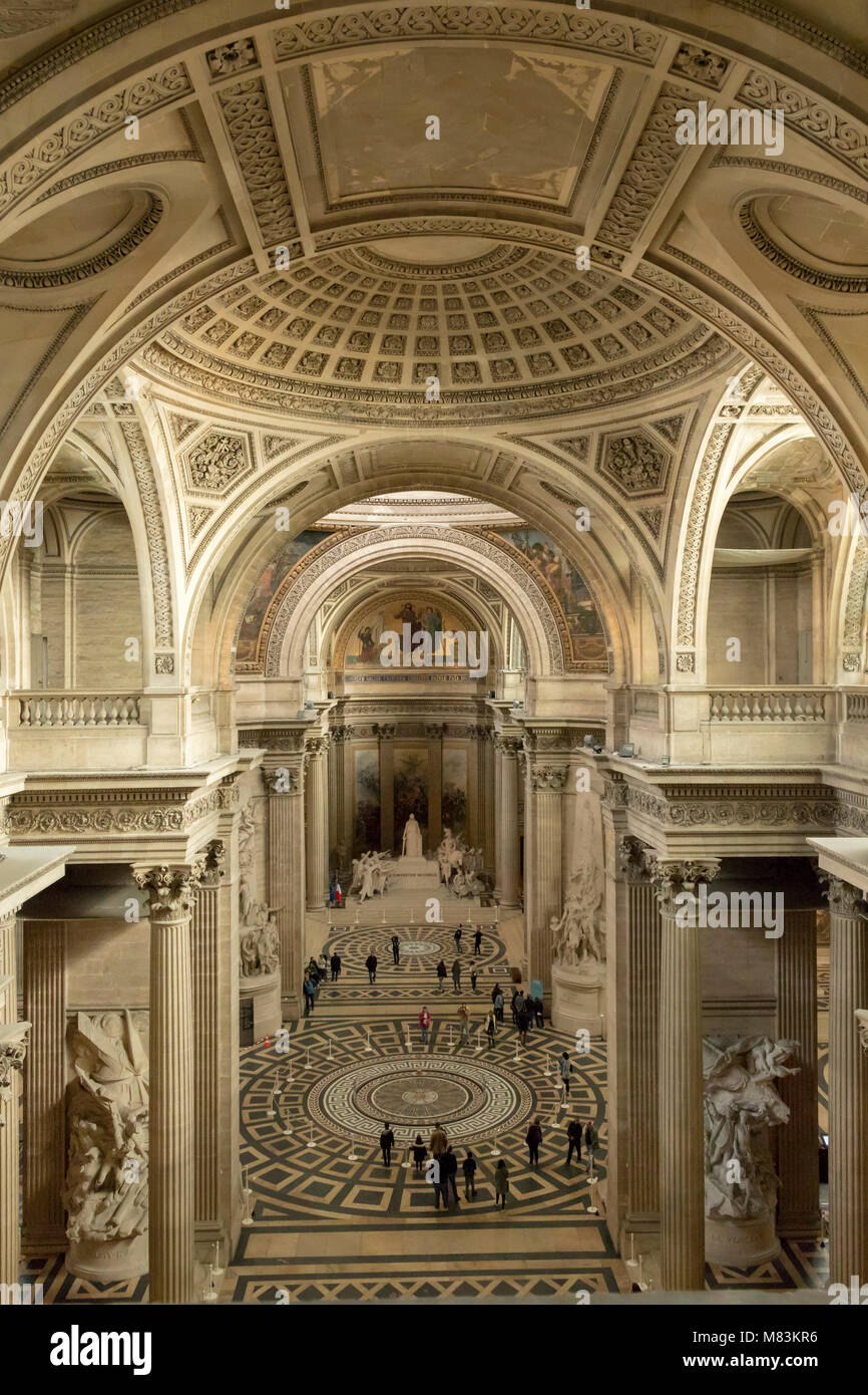 Das Pantheon Paris Frankreich Stockfoto Bild 177102330