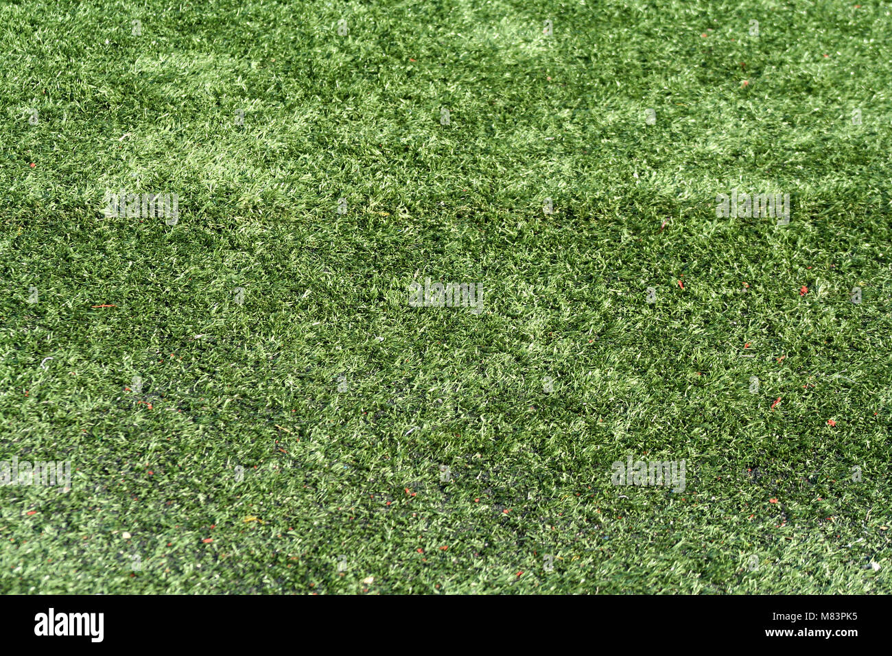 Eine grüne Astro turf Hintergrund Stockfoto