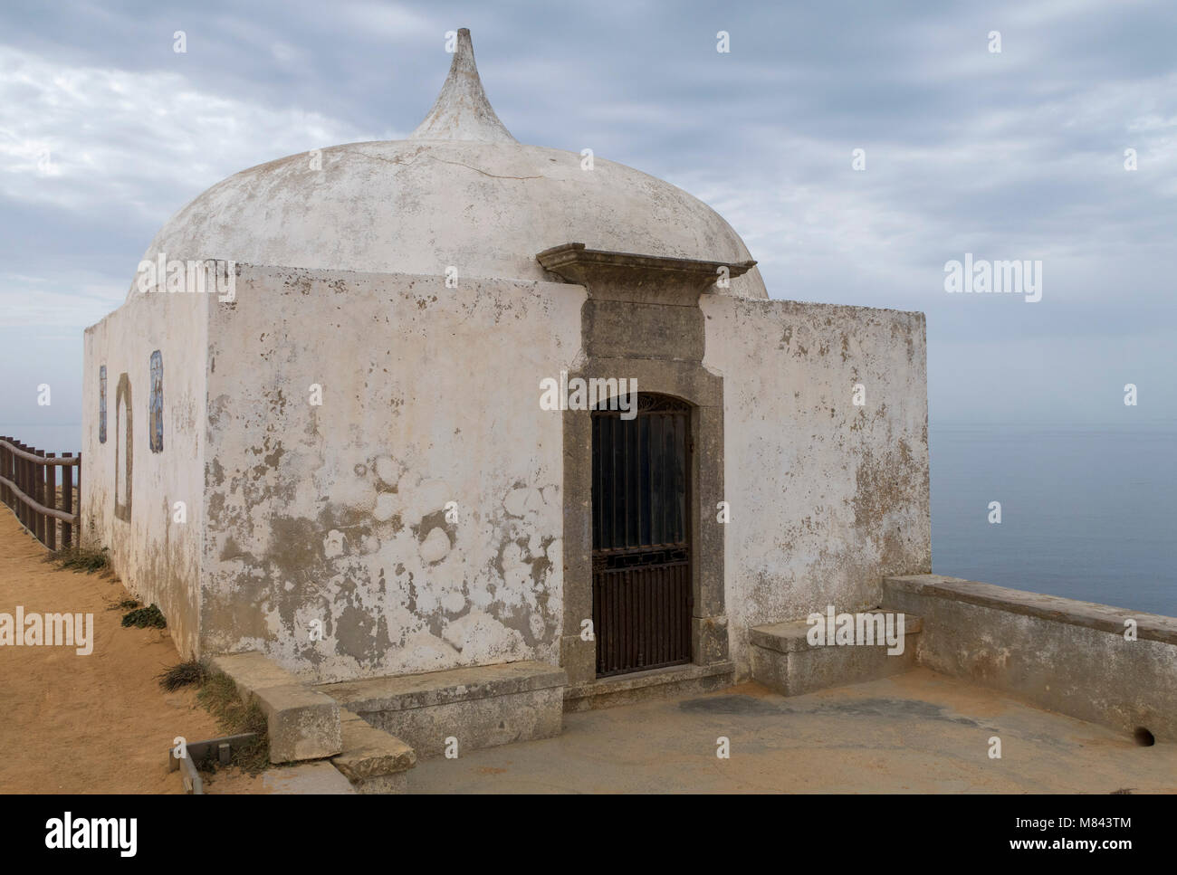 Ermida da Memória-Kapelle, Cabo Espichel, Sesimbra, Portugal, Europa Stockfoto
