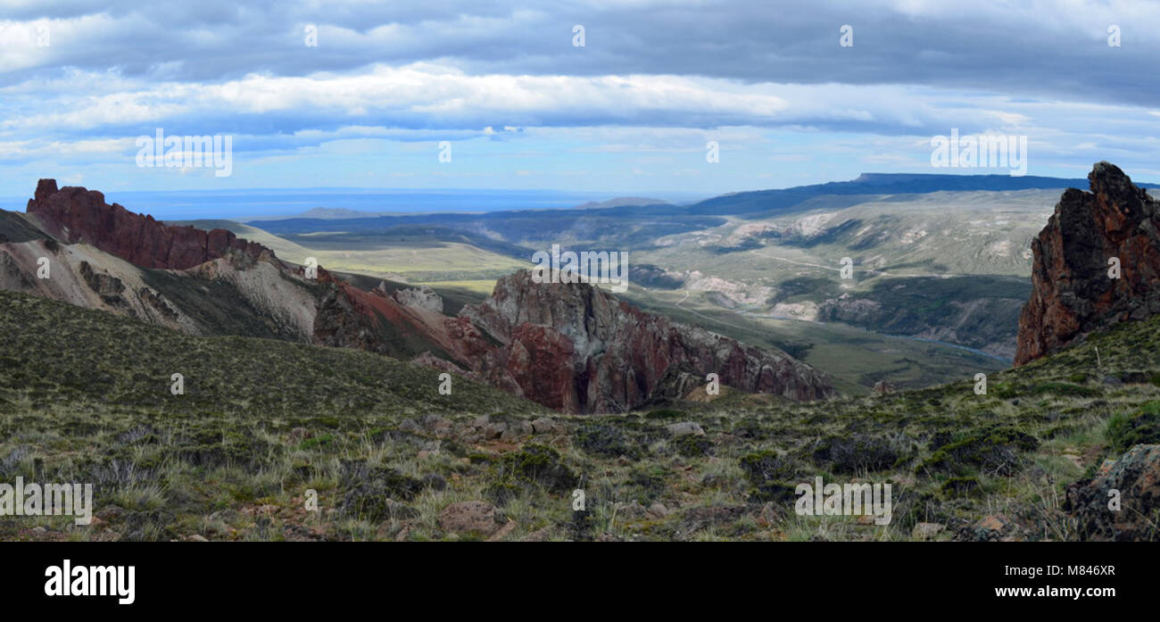 Reserva Nacional Lago Jeinimeni in der Nähe von Lago General Carrera im südlichen Chile Stockfoto