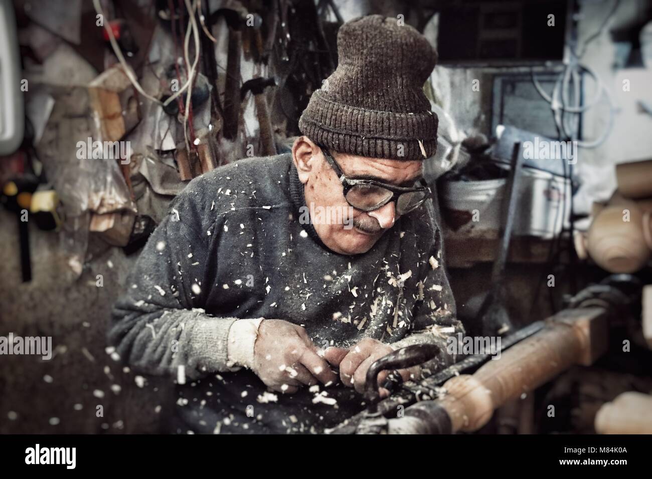 Ein Traum wird nicht durch Magie Wirklichkeit; er braucht Schweiß, Entschlossenheit und harte Arbeit. Stockfoto