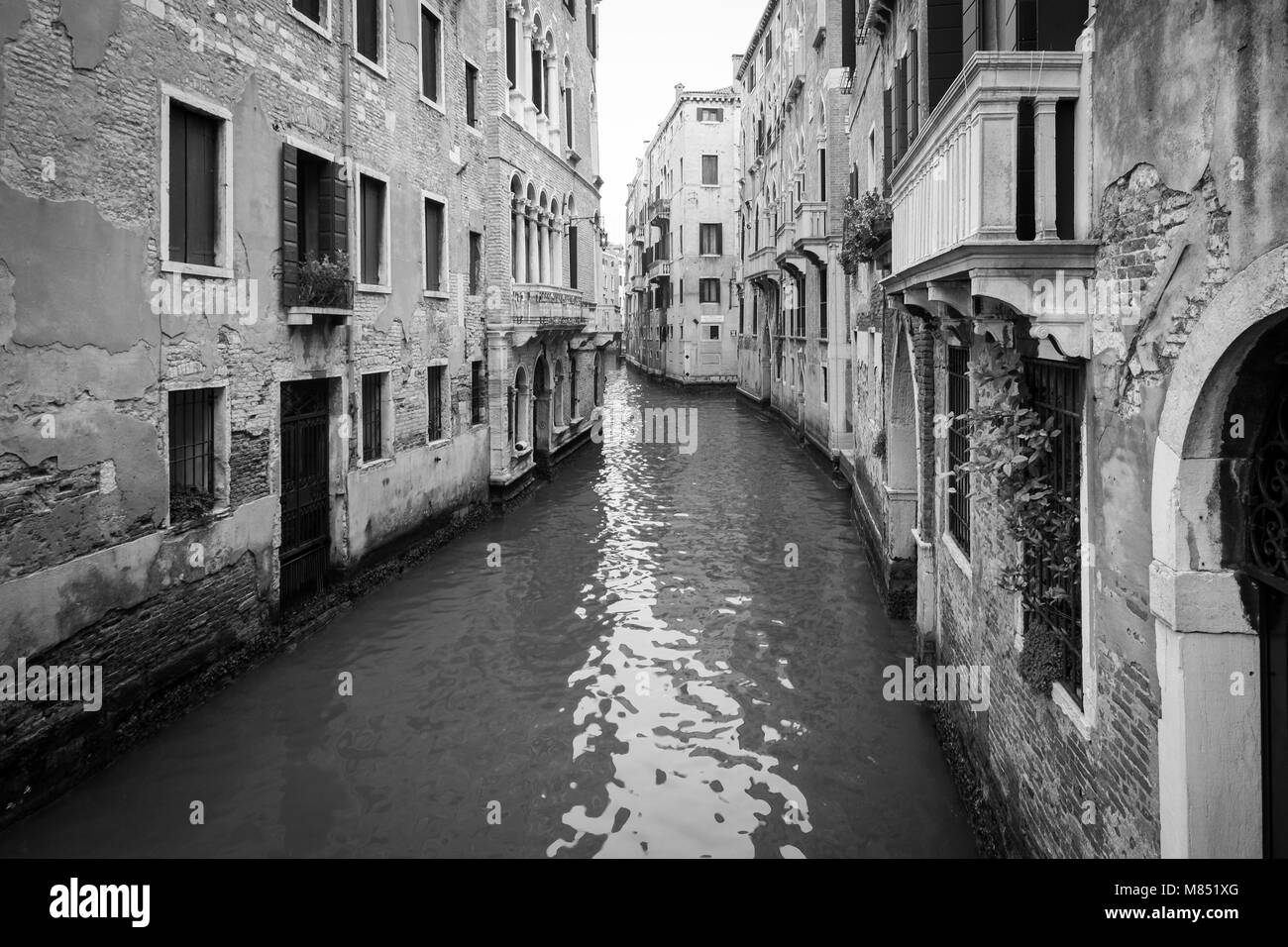 Straße Szenen aus Venedig, Italien. Stockfoto