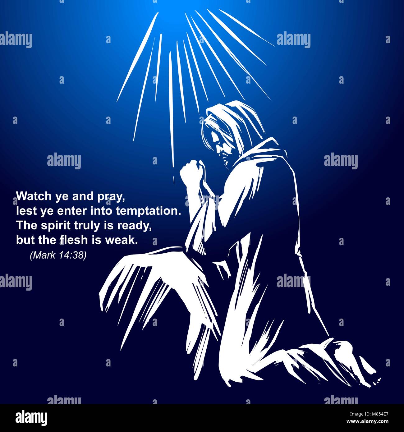 Christ of gethsemane kaufen Alamy