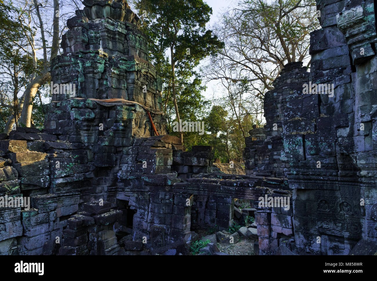 Banteay Chhmar Tempel, Kambodscha Stockfoto