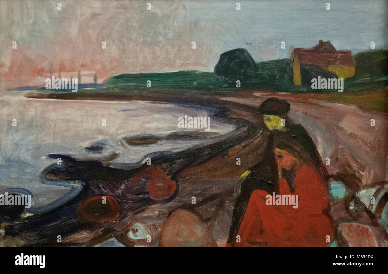 Edvard Munch: von Bega Stockfoto