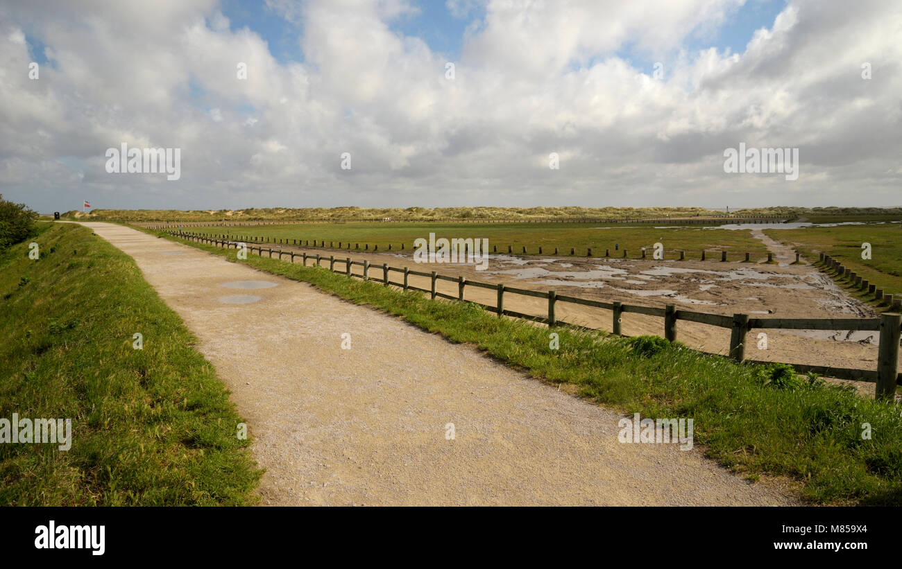 Punkt von Ayr, der nördlichste Punkt des europäischen Festlandes Wales Stockfoto