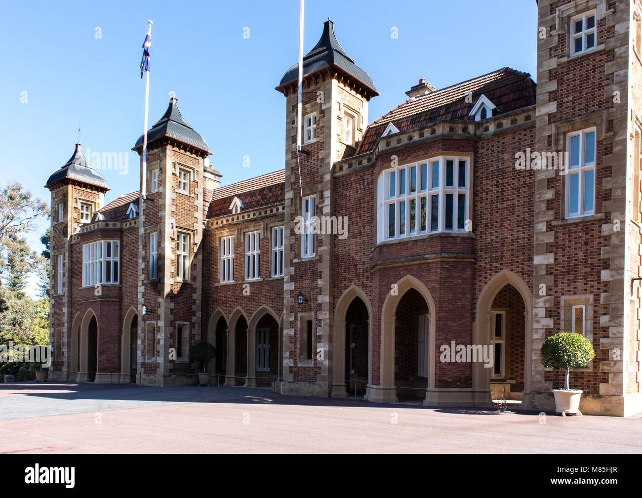 Das Government House Perth Western Australia Stockfoto