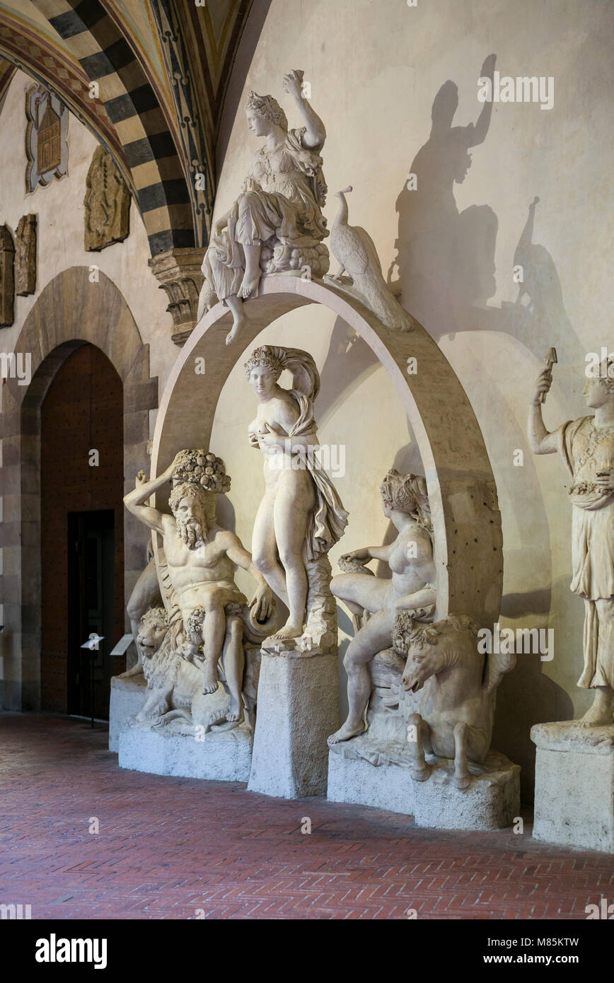Florenz. Italien. Brunnen für die Sala Grande, 1556-1561, von Bartolomeo Ammannati (1511-1592), Museo Nazionale del Bargello. Bargello Nationalmuseum Stockfoto
