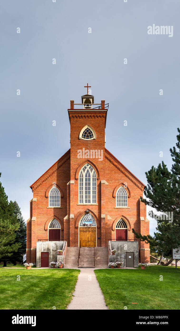 Kirche in St. Ignatius Mission in St. Ignatius, Montana, USA