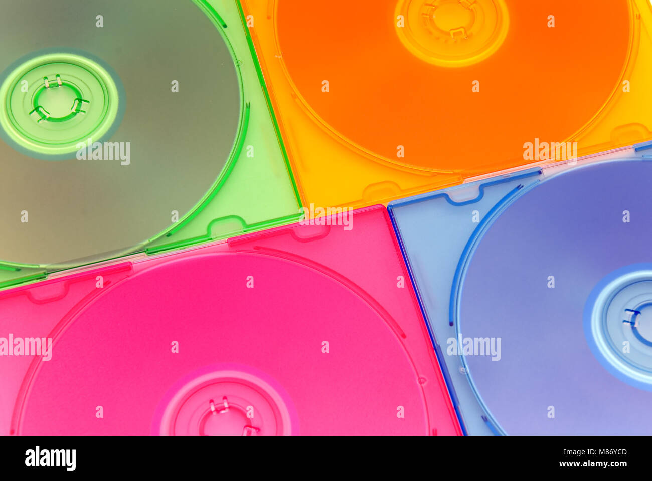 Box für Cd Stockfoto