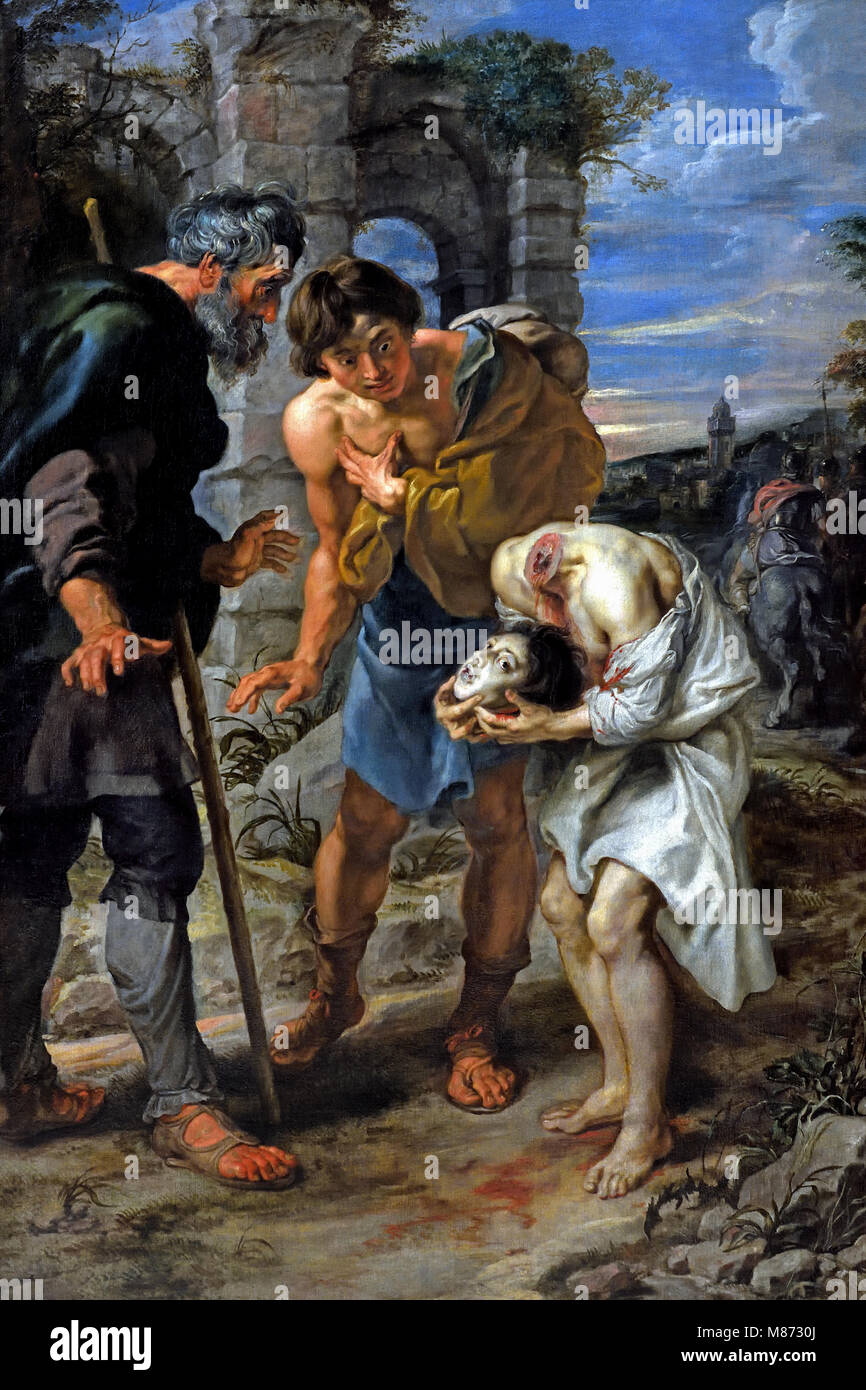 Das Wunder von Saint Just (von Sankt Justus) 1633 Stockfoto