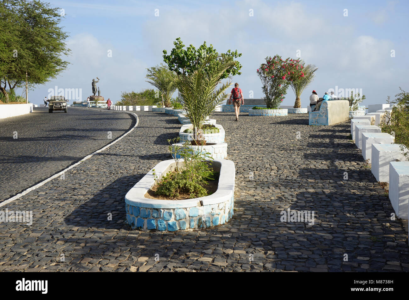 Promende, Porto Novo, Santo Antao, Kap Verde Stockfoto