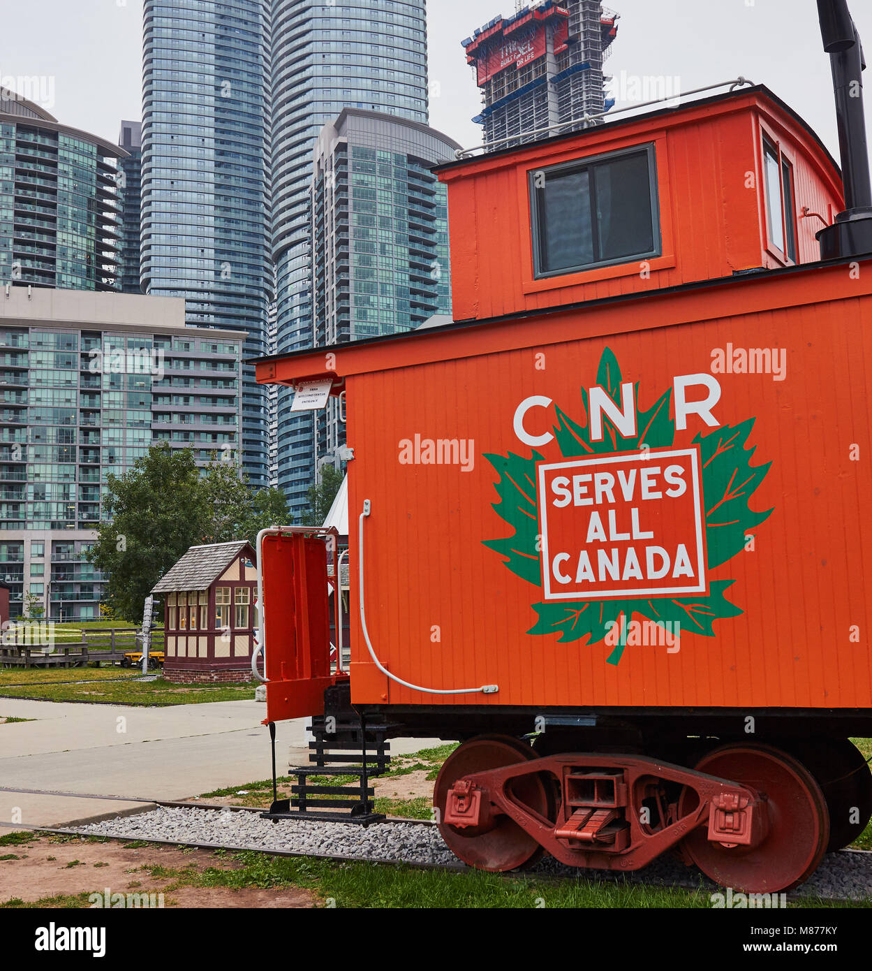 Canadian National Railway Museum 79144, Toronto, John Street Roundhouse, Toronto, Ontario, Kanada. Stockfoto