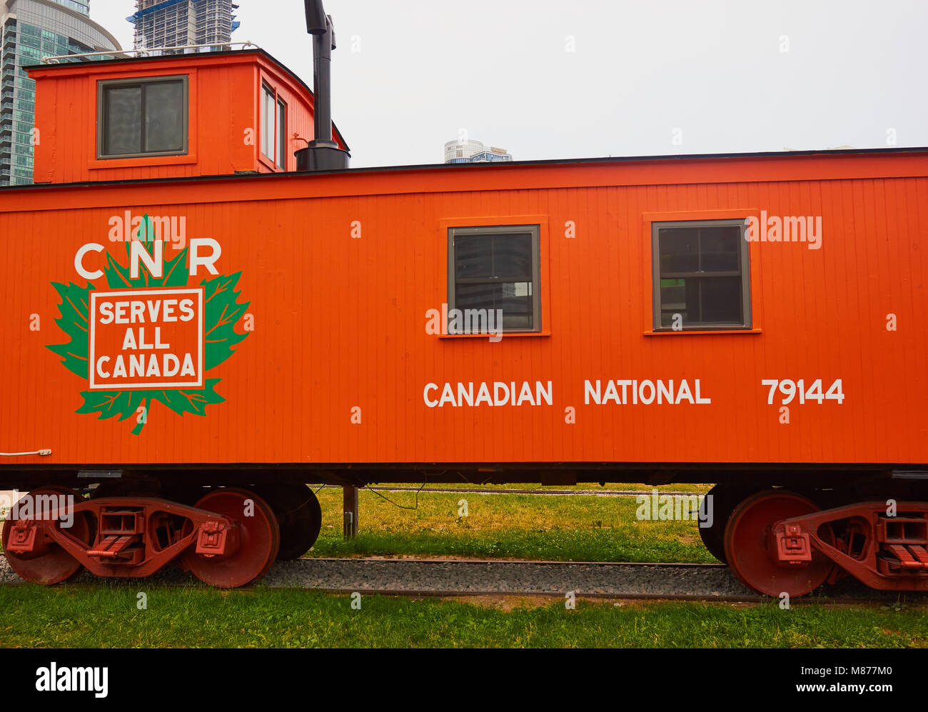 Canadian National Railway Museum 79144, Toronto, John Street Roundhouse, Toronto, Ontario, Kanada. Stockfoto