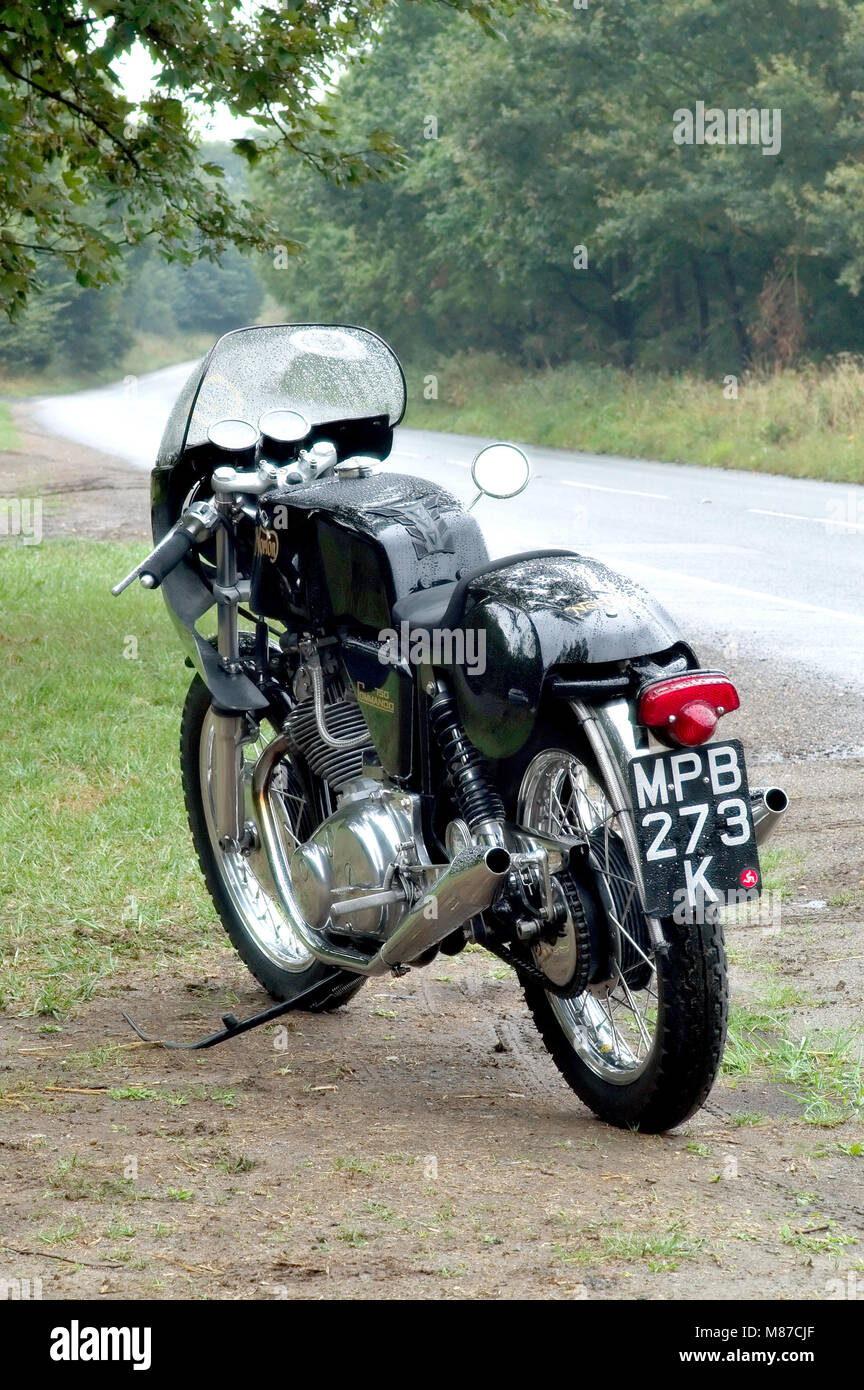 1972 Norton Commando 750 cc Stockfoto