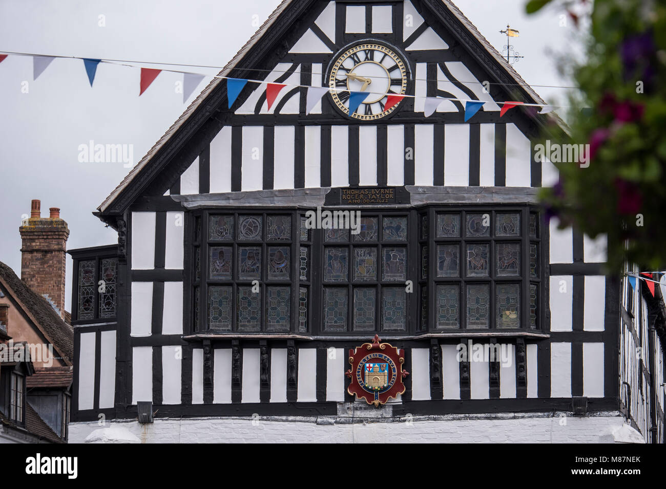 Das Rathaus High Street Bridgnorth Shropshire West Midlands England Stockfoto