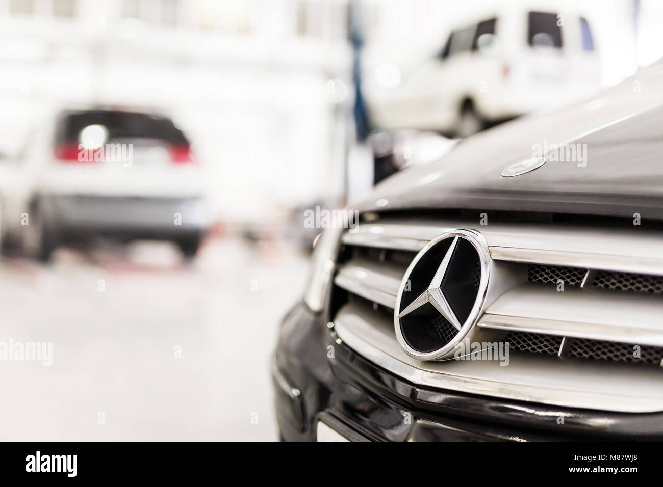 Werkstatt Mercedes Benz Stockfotos Und Bilder Kaufen Alamy