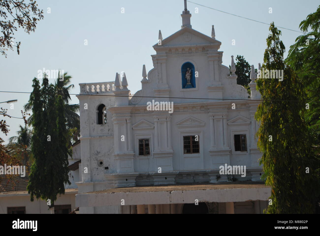 Die Kirche des Heiligen Franziskus von Assisi Stockfoto