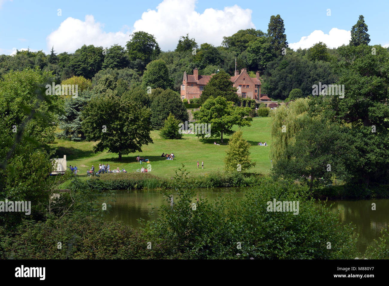 Chartwell, das Haus der Familie von Winston Churchill in Kent jetzt ausführen Durch den National Trust Stockfoto