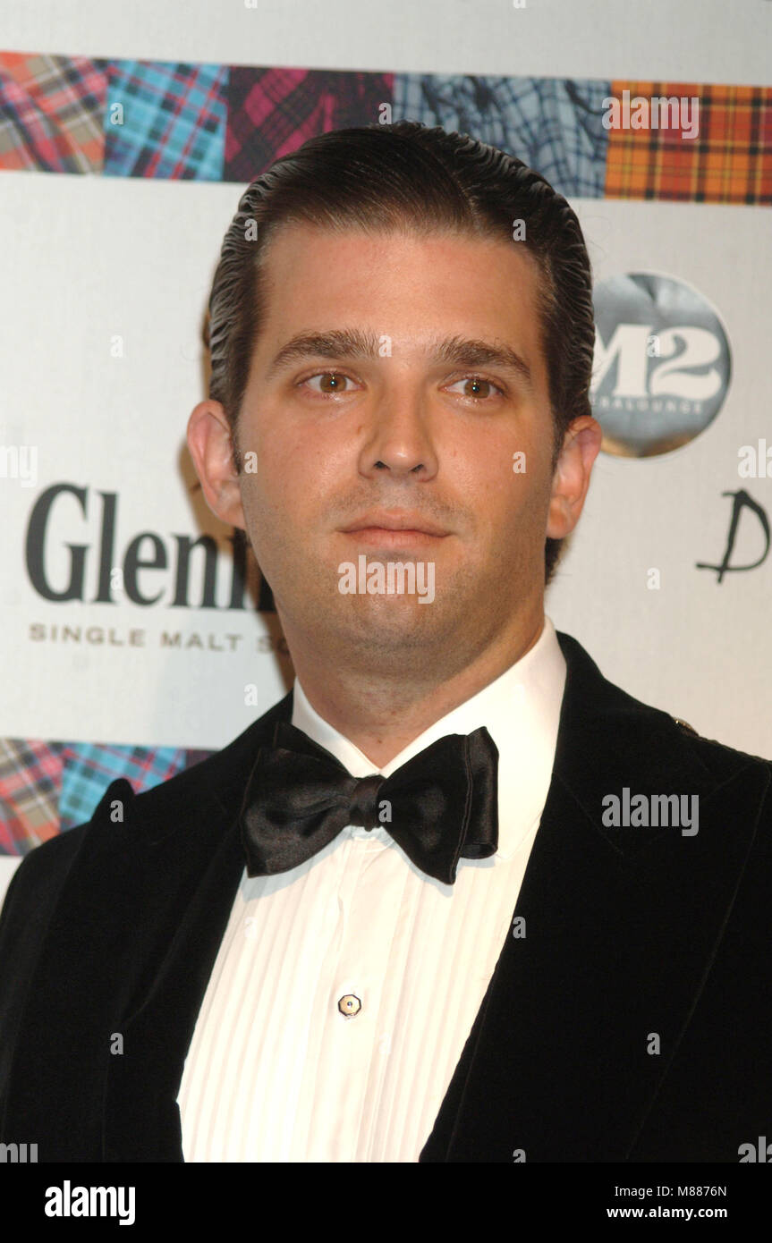 Donald Trump jr. an der 8. jährlichen "Edrückt zu Kilt" Charity Modenschau von Glenfiddich an M2 Ultra Lounge in New York City präsentiert. April 5, 2010. Credit: Dennis Van Tine/MediaPunch Stockfoto