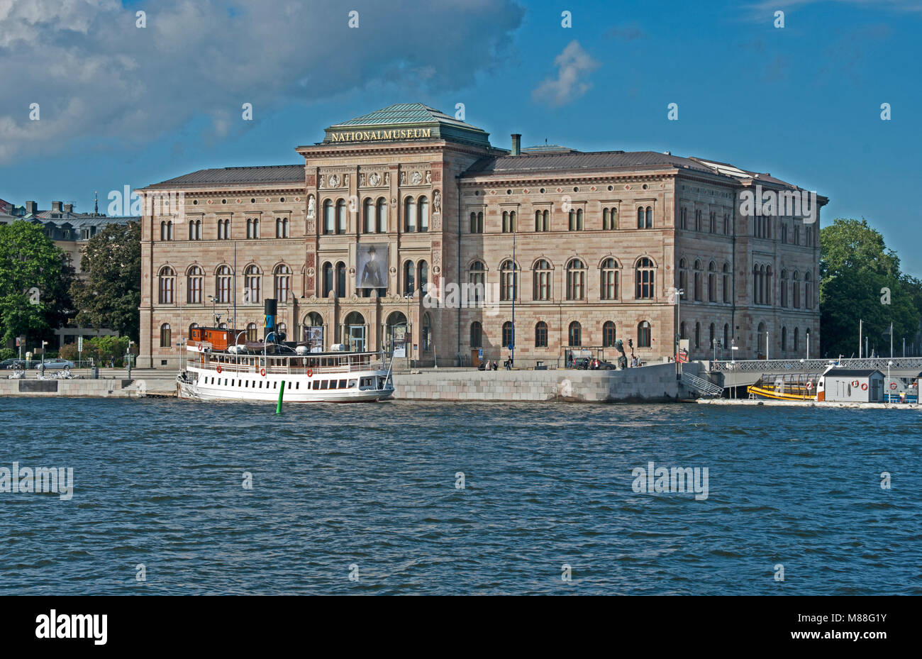 Stockholm, Skeppsholmen, Nationalmuseum, Schweden, Stockfoto
