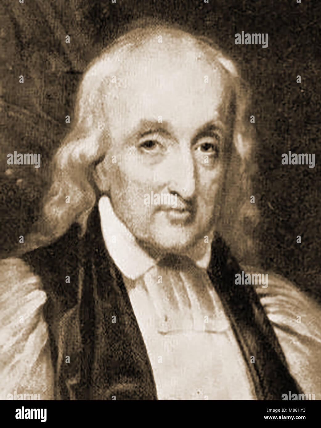 Porträt von William White (1748-1836 Bischof von Pennsylvania) - einer der 'MAkers von Amerika. Stockfoto