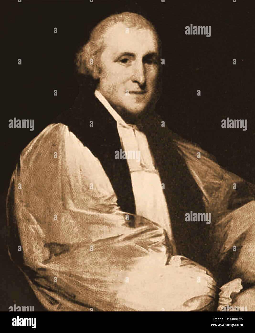 Porträt von William White (1748-1836 Bischof von Pennsylvania) - einer der 'MAkers von Amerika. Stockfoto