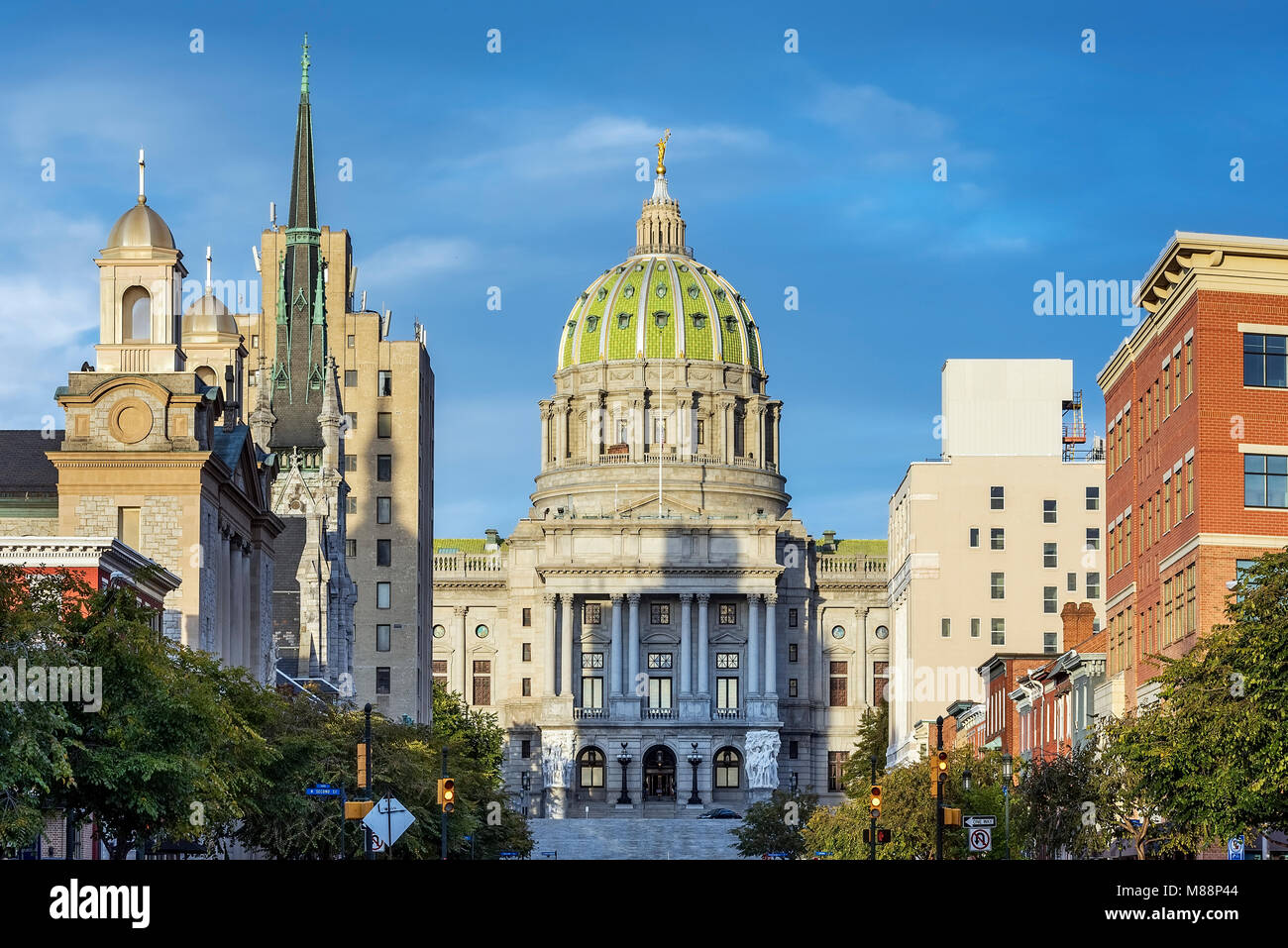 Pennsylvania State Capitol building, Harrisburg, Pennsylvania, USA Stockfoto