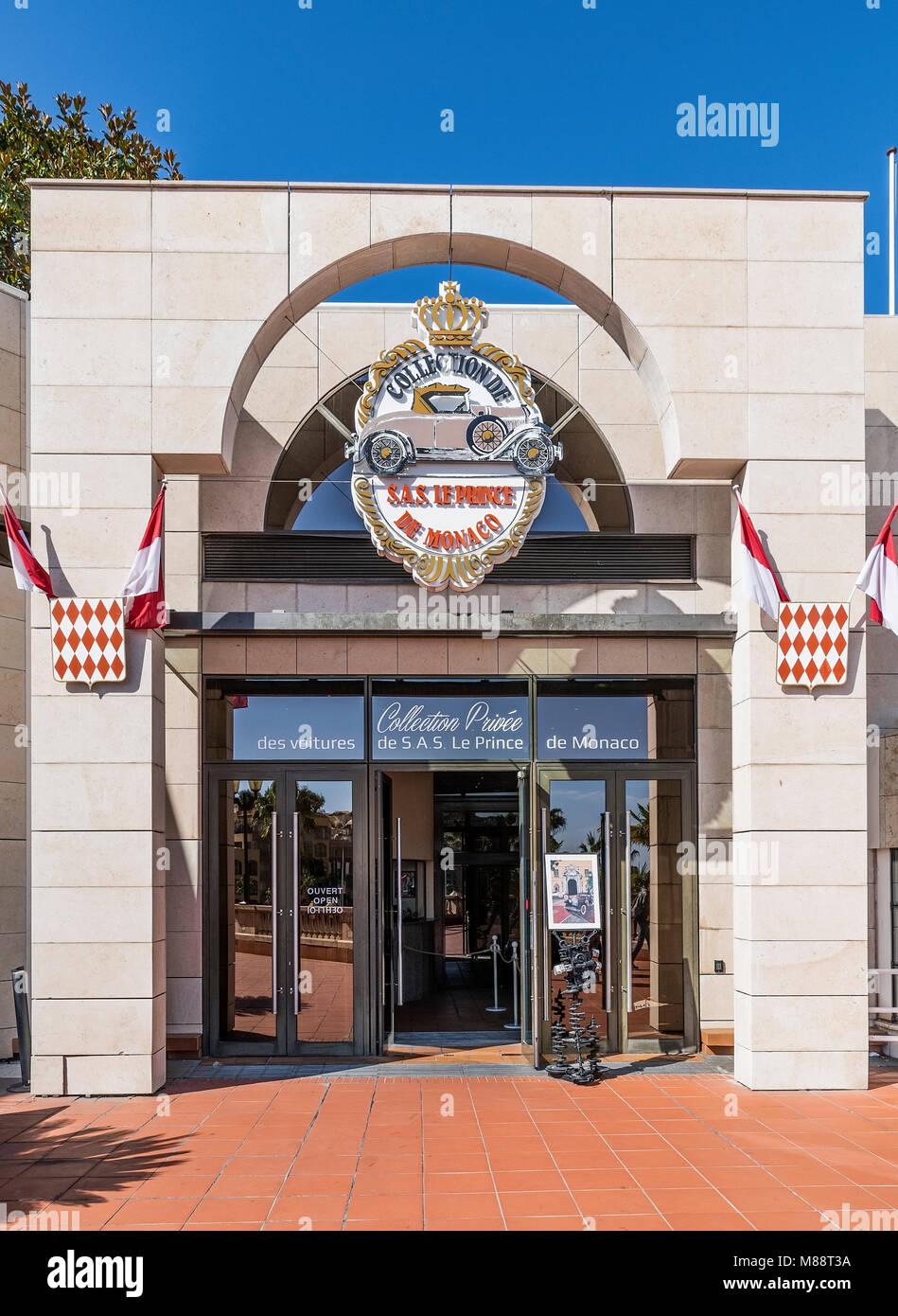 HSH der Prinz von Monaco Oldtimer Sammlung, Monaco Stockfoto