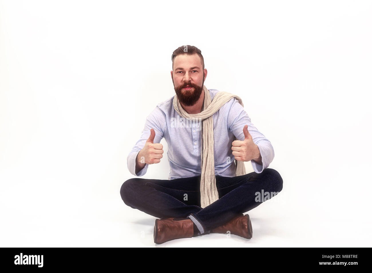 Positive Menschen Stockfoto