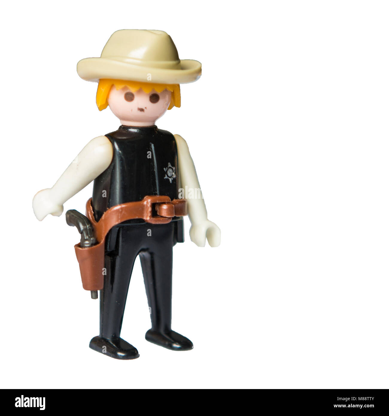 Playmobil Vintage Western - Shérif Et Bandit Hors-la-loi Du Set 4398 (2011), Occasion Bon état