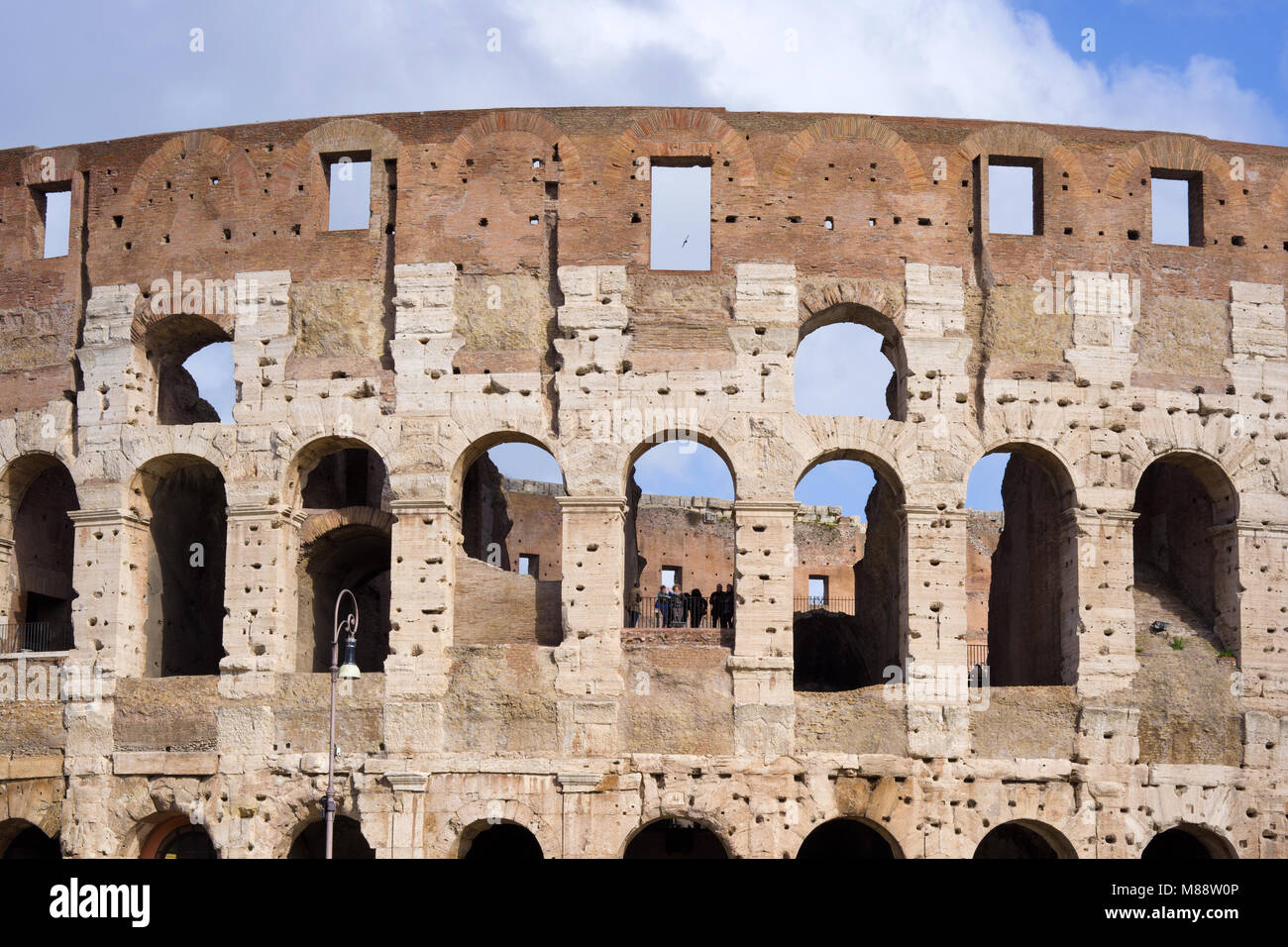 Kolosseum in Rom, Italien. Eine der beliebtesten Reiseziel Stockfoto