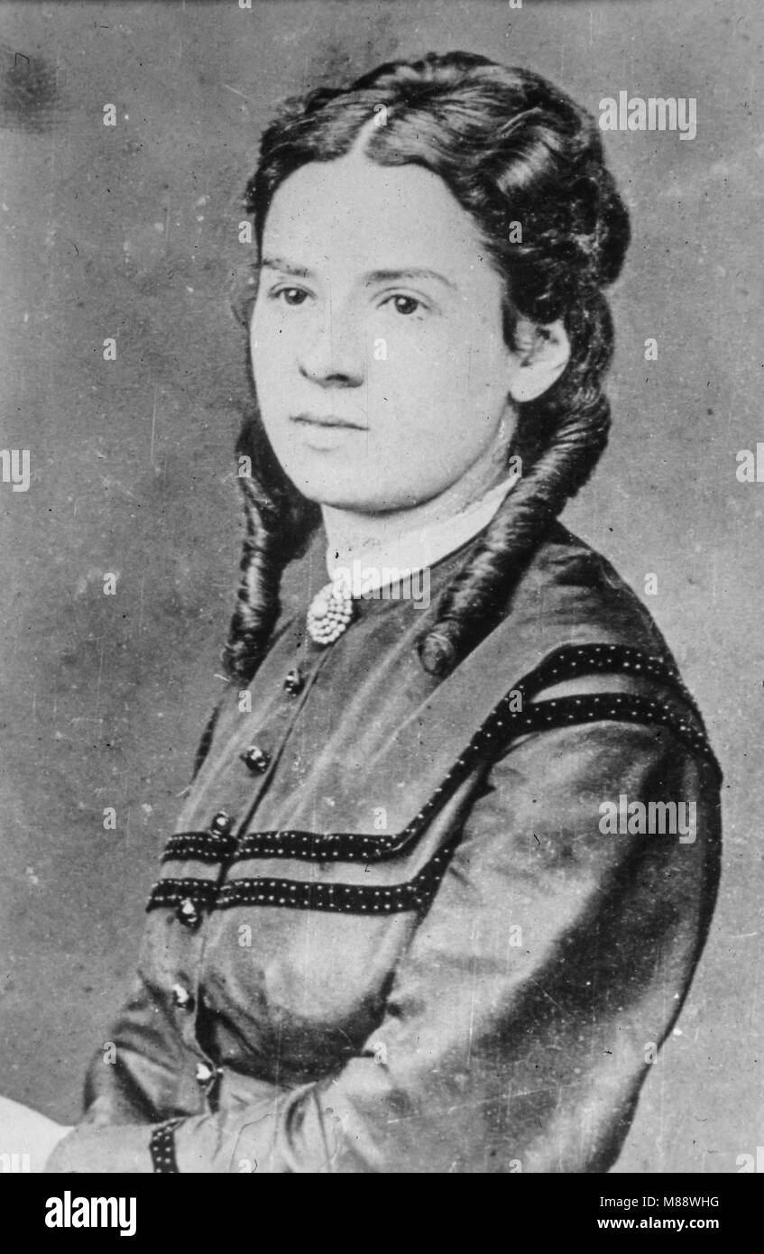 Jenny von Westphalen, Karl Marx Frau, 1858 Stockfoto