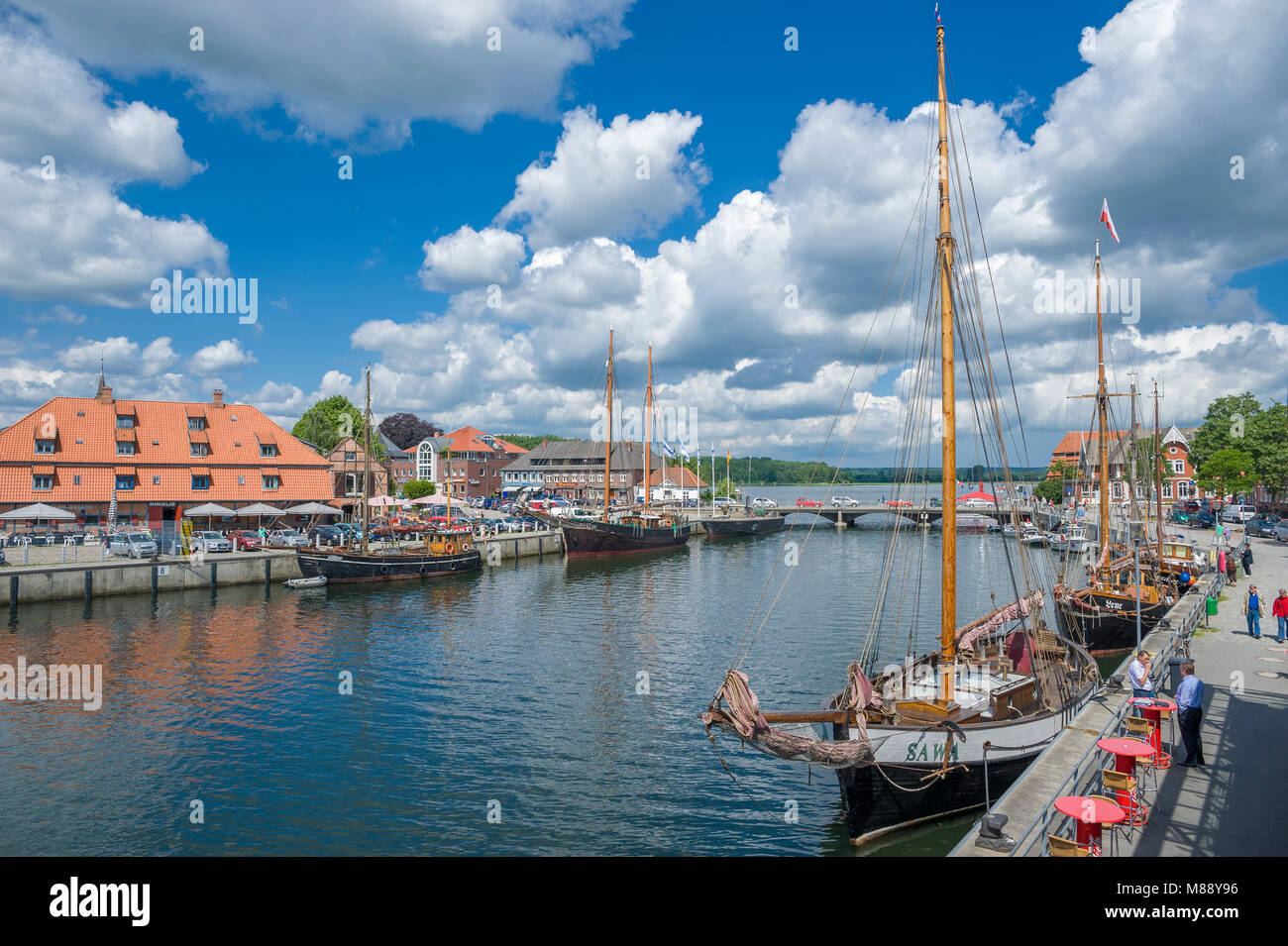 Hafen, Neustadt in Holstein, Ostsee, Schleswig-Holstein, Deutschland, Europa Stockfoto