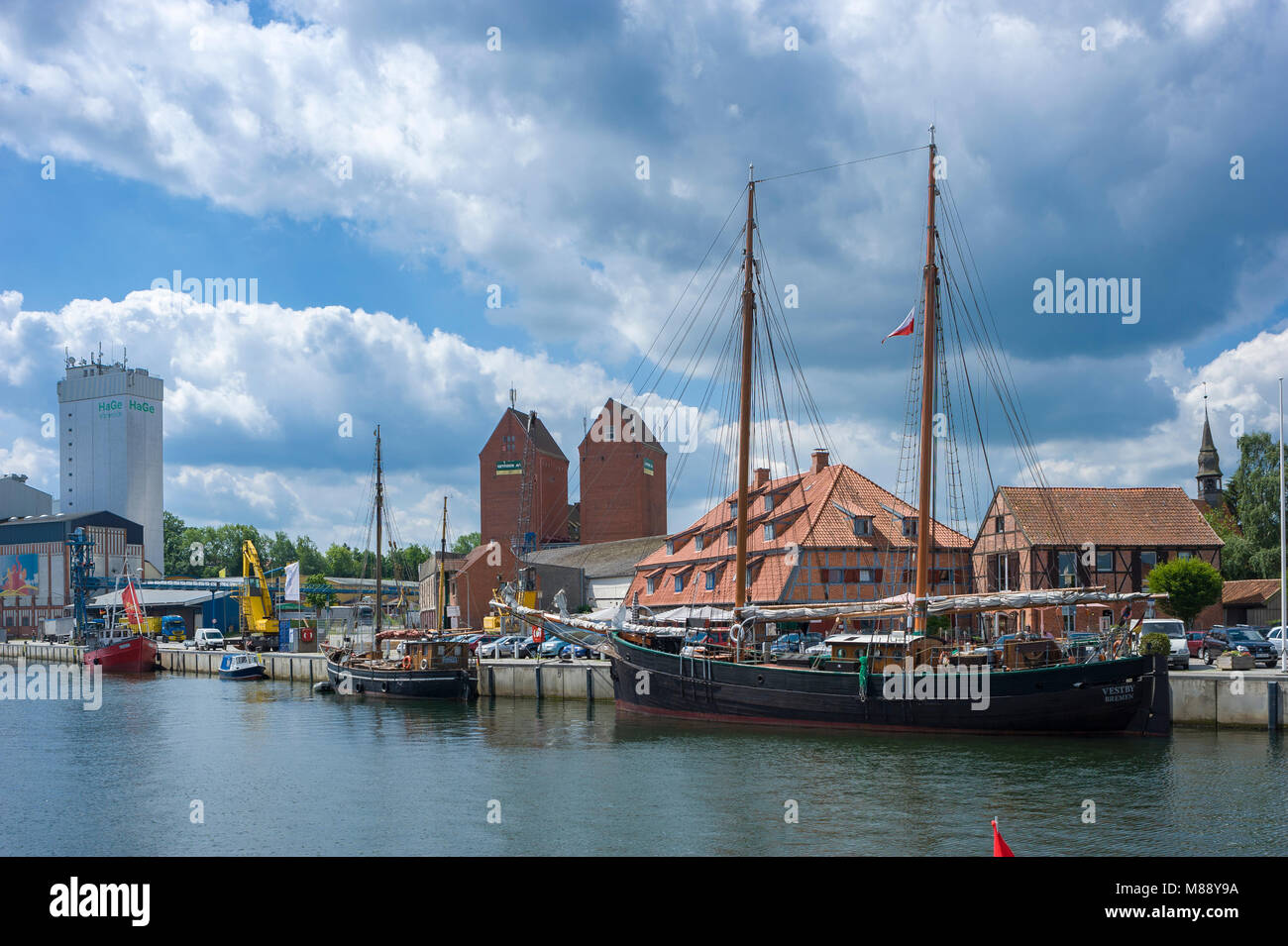 Hafen, Neustadt in Holstein, Ostsee, Schleswig-Holstein, Deutschland, Europa Stockfoto