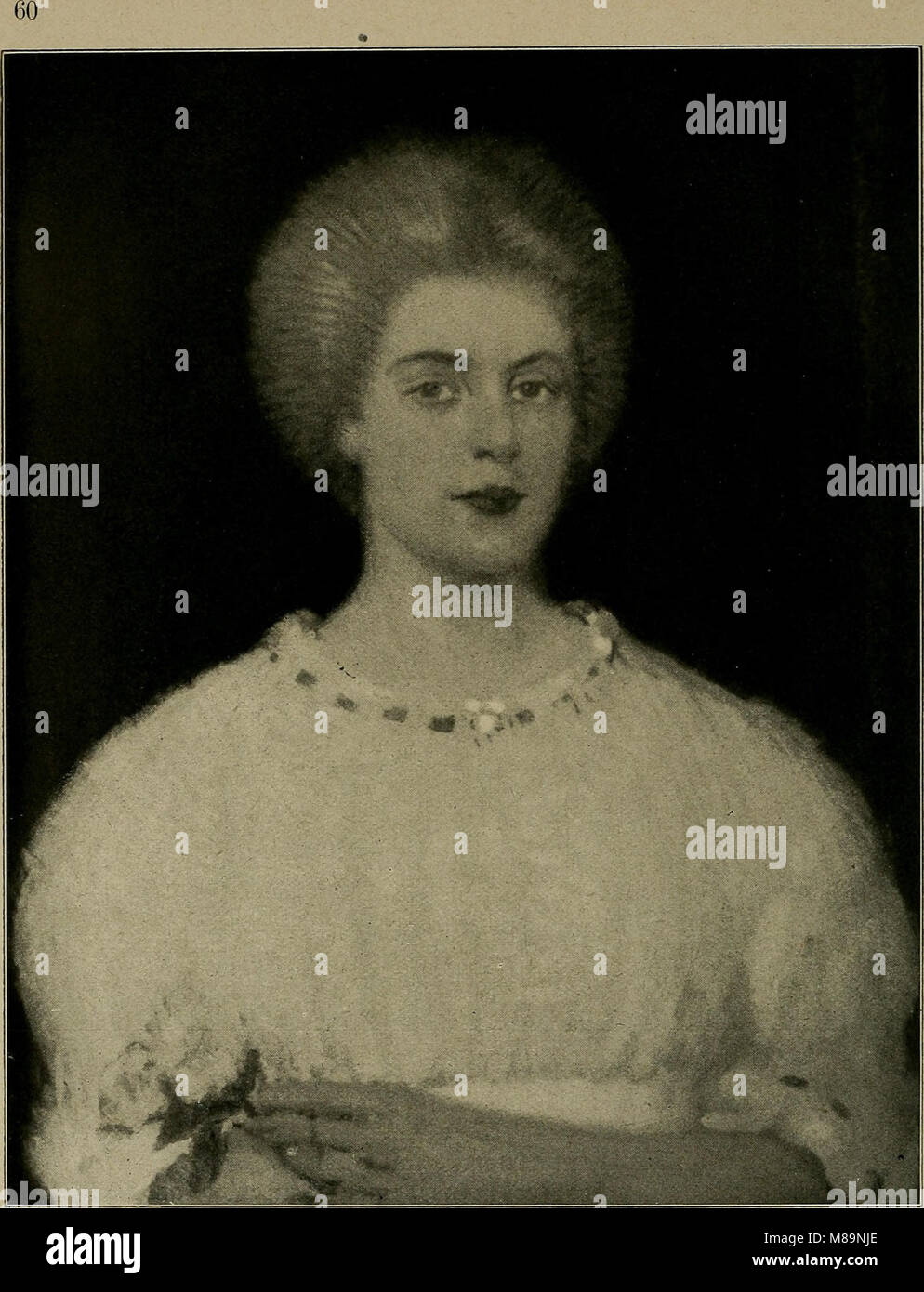 Fritz Erler - Bildnis o.J Stockfoto