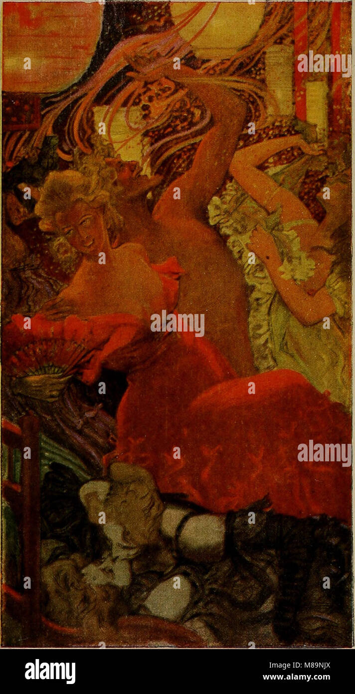 Das Werk von Fritz Erler mit dem Titel „die Pest. Linker Seitenflügel“ untersucht Themen rund um die Pest, möglicherweise in einem künstlerischen oder literarischen Kontext, basierend auf dem Titel und der Expertise des Autors. Stockfoto