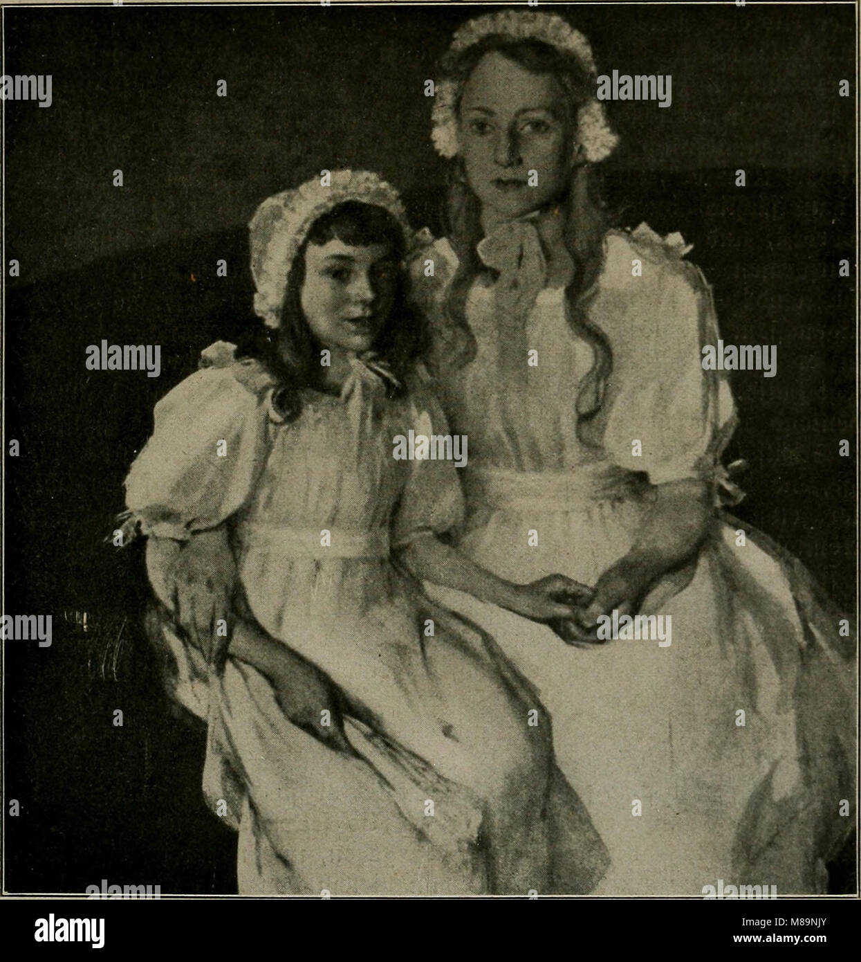 Fritz Erler - Sterben Schwestern, 1894 Stockfoto