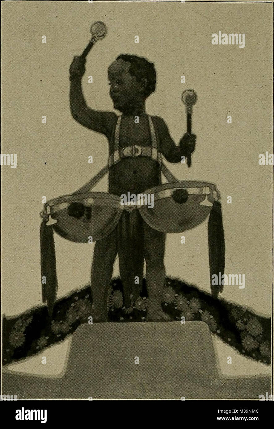 Fritz Erler - Putto im Gartenpavillion der Ausstellung München 1908 Stockfoto