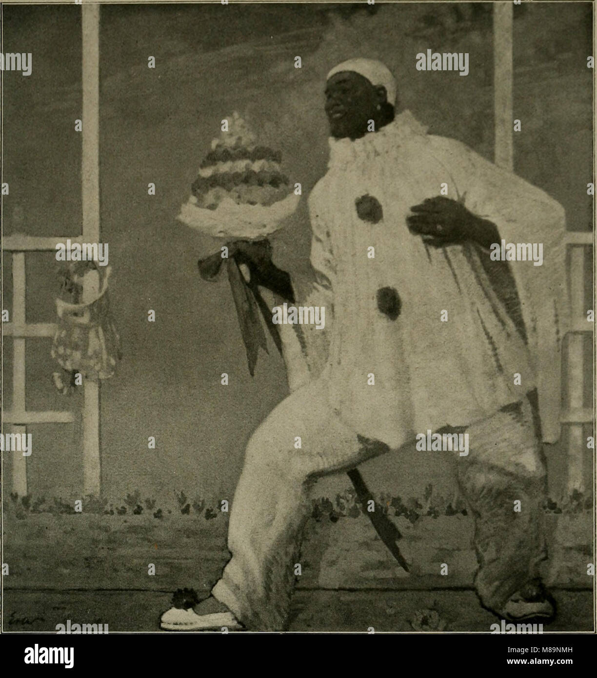 Fritz Erler - Schwarzer Pierrot Stockfoto