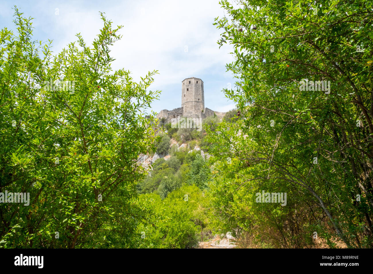 Altstadt Pocitelj, Bosnien und Herzegowina Stockfoto