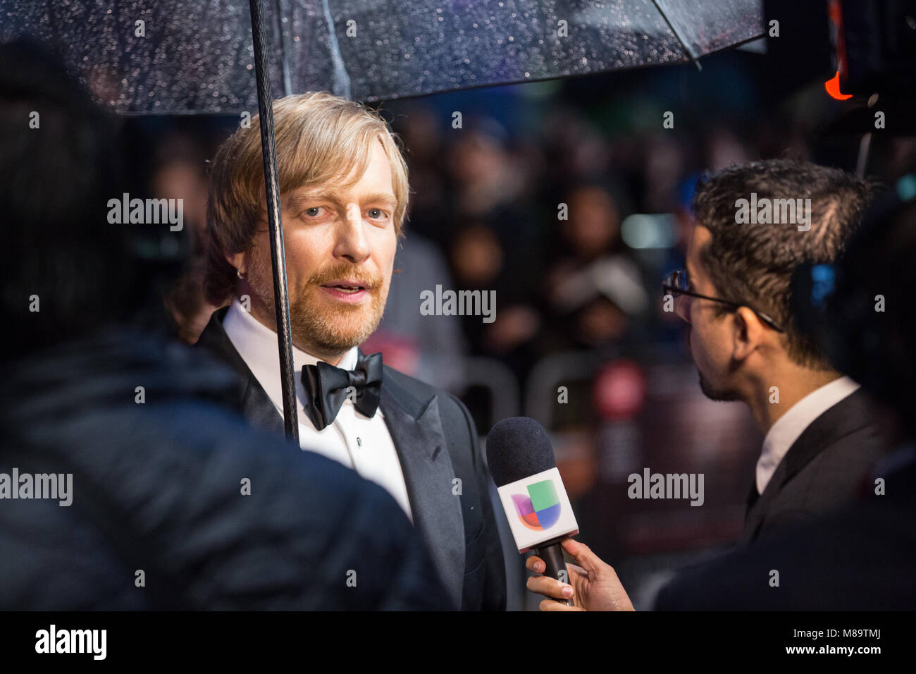 London, UK, 8. Oktober 2014, Direktor Morten Tyldum", die Nachahmung Spiel 'Opening Night Gala der BFI London Film Festival. Mariusz Goslicki/Alamy Stockfoto