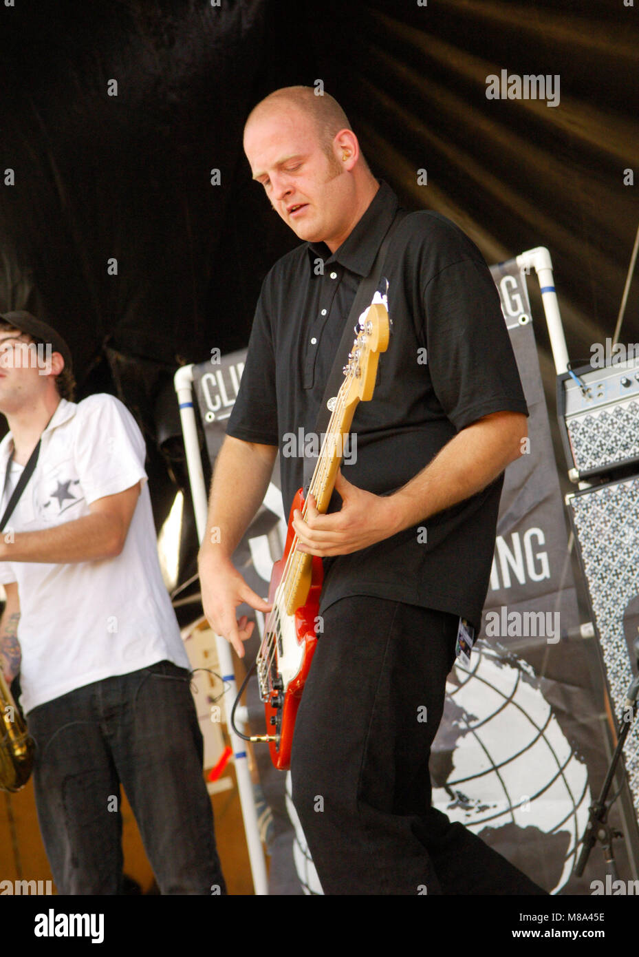 Big D und die Kinder Tabelle führt auf der Bühne während der Vans Warped Tour 2007. Stockfoto