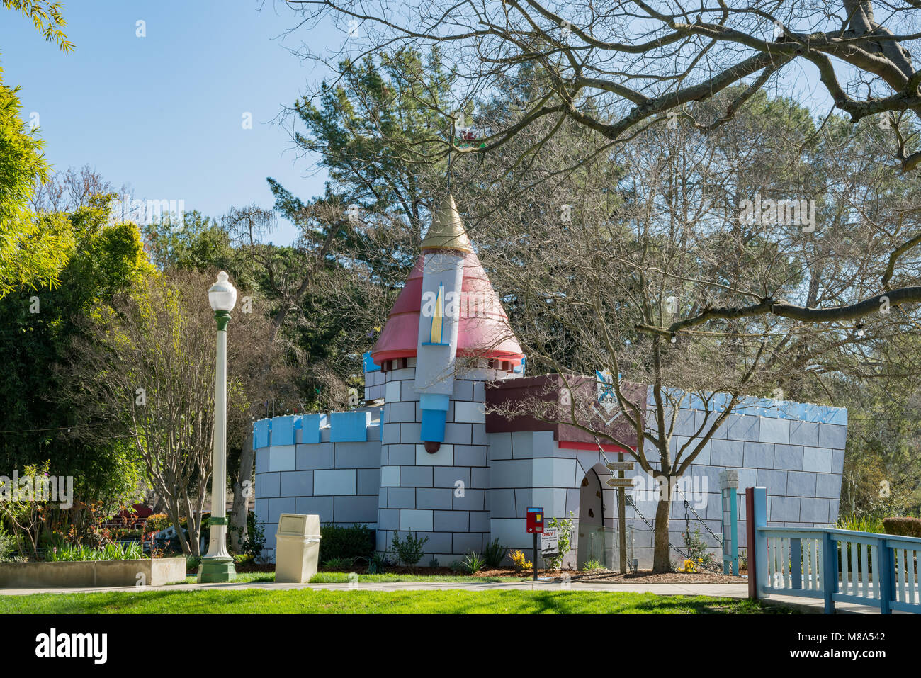 Sacramento, FEB 21: Außen Eingang der Märchenstadt am 21.Februar, 2018 in Sacramento, Kalifornien Stockfoto