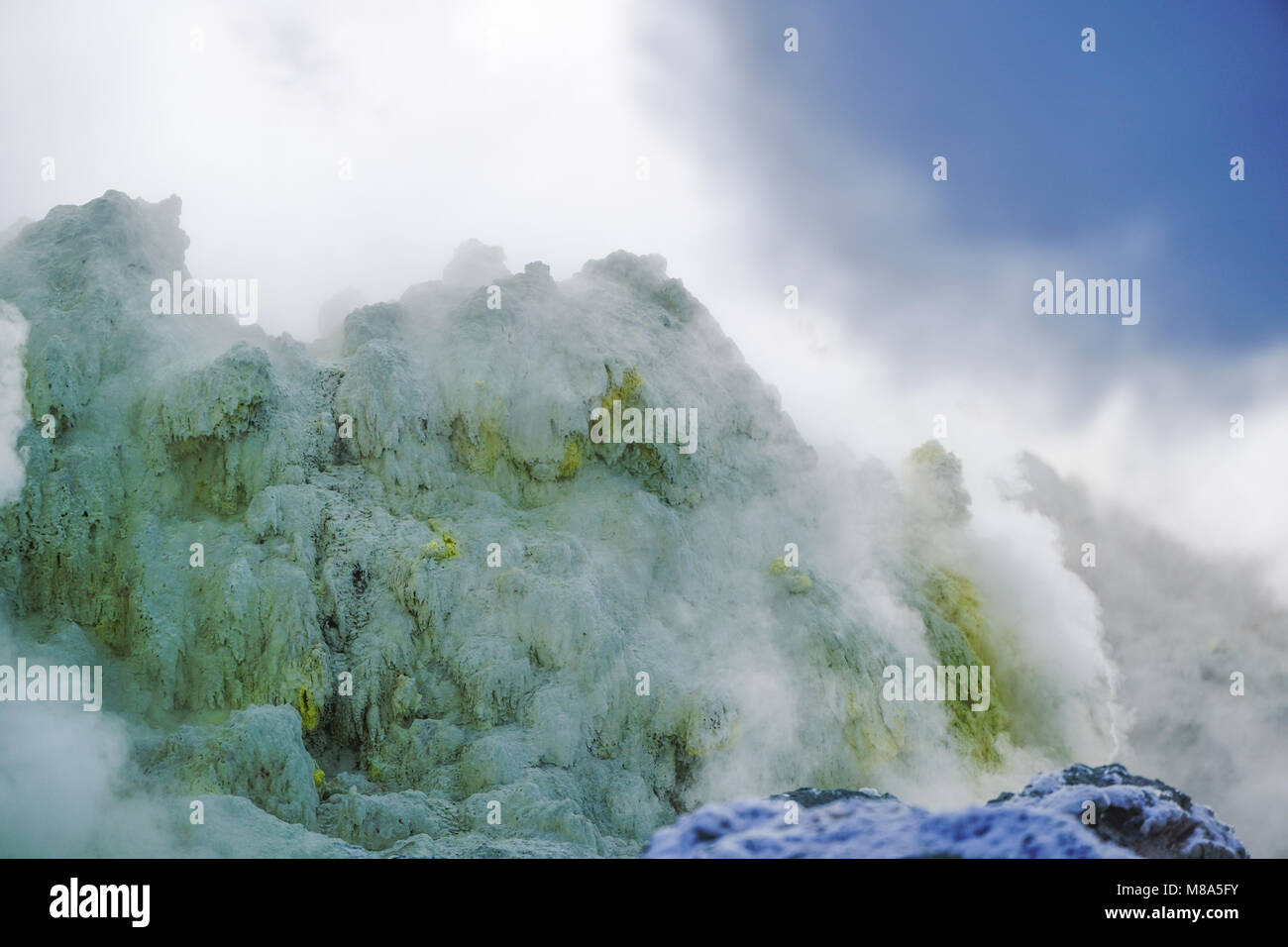 Mt. Iou, Hokkaido, Japan Stockfoto